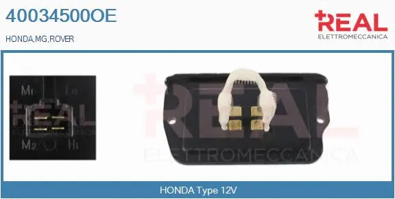 Resistor, interior blower (40034500OE)