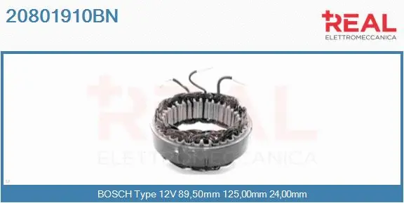 Stator, alternator (20801910BN)