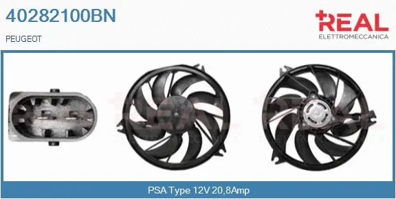 Electric Motor, radiator fan (40282100BN)
