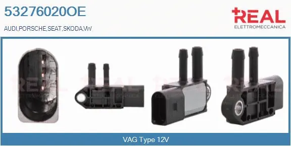 Pressure Converter, exhaust control (53276020OE)