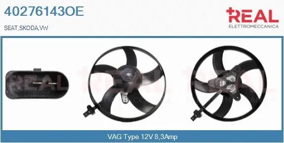 Fan, engine cooling (40276143OE)