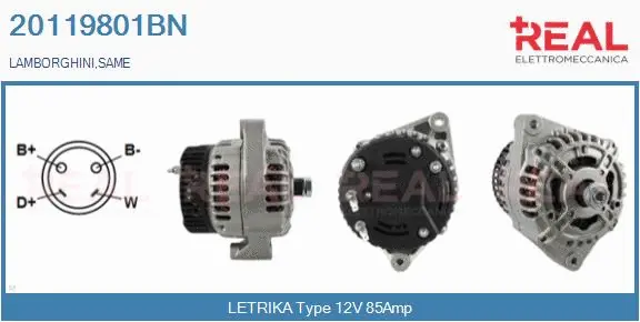Alternator (20119801BN)