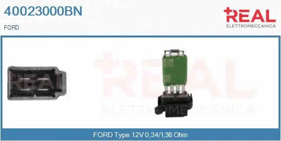 Resistor, interior blower (40023000BN)
