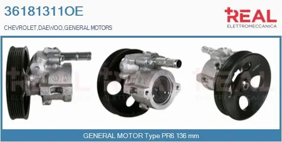 Hydraulic Pump, steering (36181311OE)