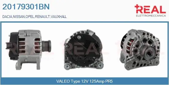 Alternator (20179301BN)