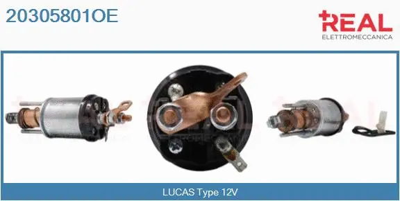 Solenoid Switch, starter (20305801OE)