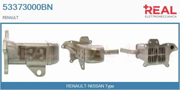 Cooler, exhaust gas recirculation (53373000BN)
