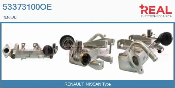 Cooler, exhaust gas recirculation (53373100OE)