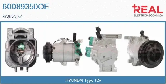 Compressor, air conditioning (60089350OE)