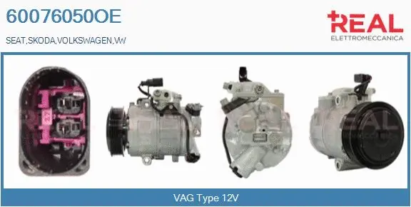Compressor, air conditioning (60076050OE)