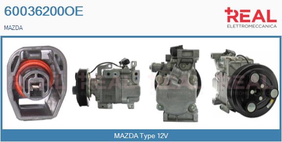 Compressor, air conditioning (60036200OE)