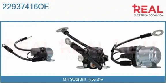 Relay, starter (22937416OE)