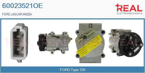 Compressor, air conditioning (60023521OE)