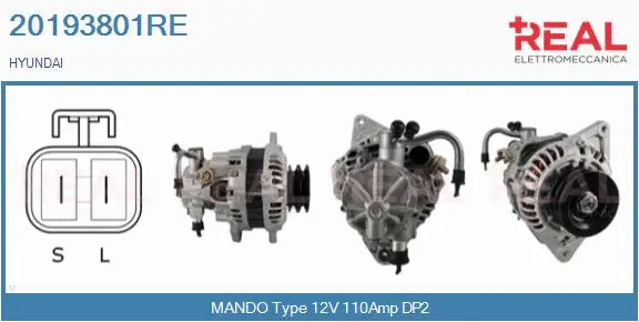 Alternator (20193801RE)