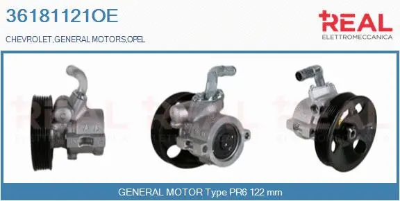 Hydraulic Pump, steering (36181121OE)