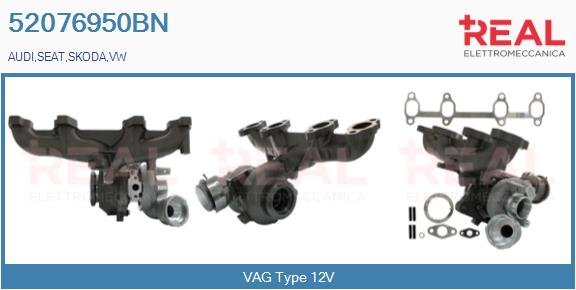 Charger, charging (supercharged/turbocharged) (52076950BN)
