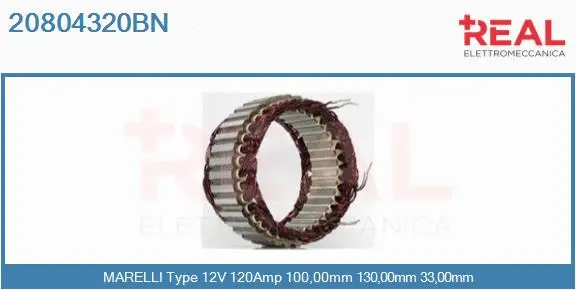 Stator, alternator (20804320BN)