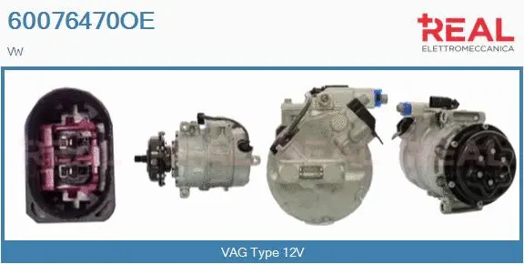Compressor, air conditioning (60076470OE)
