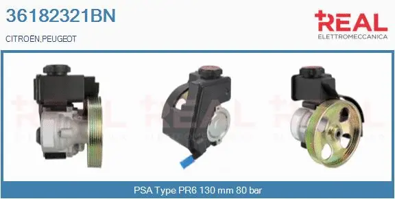 Hydraulic Pump, steering (36182321BN)
