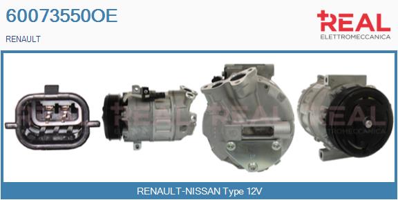 Compressor, air conditioning (60073550OE)