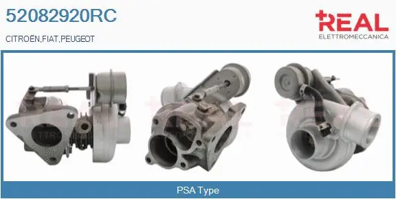 Charger, charging (supercharged/turbocharged) (52082920RC)