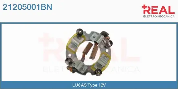 Holder, carbon brushes (21205001BN)