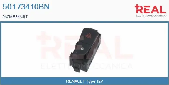 Hazard Warning Light Switch (50173410BN)