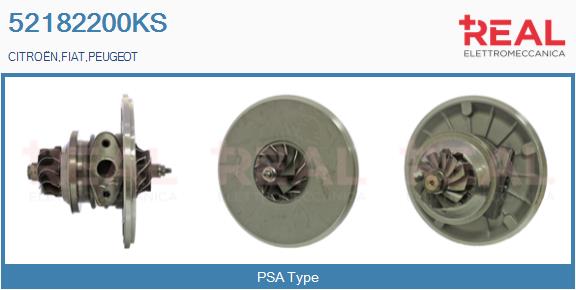 Core assembly, turbocharger (52182200KS)