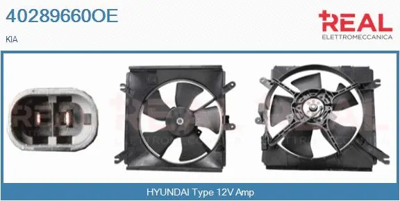 Electric Motor, radiator fan (40289660OE)