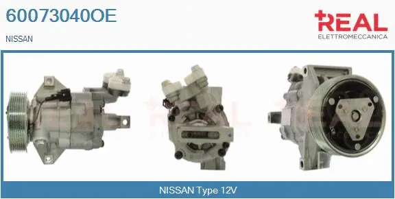 Compressor, air conditioning (60073040OE)