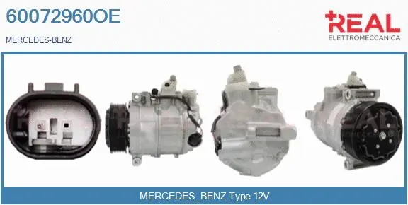 Compressor, air conditioning (60072960OE)