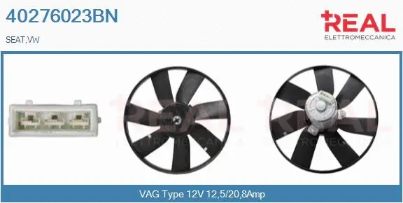 Fan, engine cooling (40276023BN)