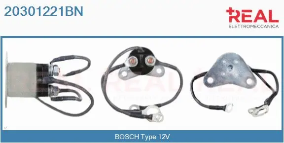 Solenoid Switch, starter (20301221BN)