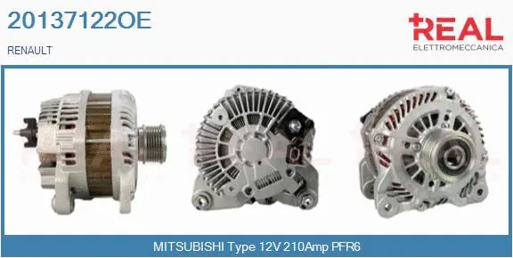Alternator (20137122OE)