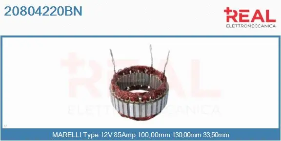 Stator, alternator (20804220BN)