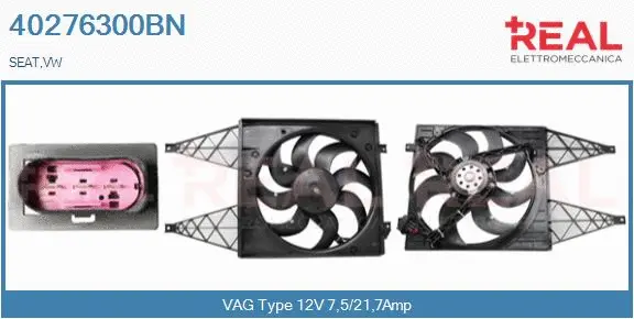 Electric Motor, radiator fan (40276300BN)