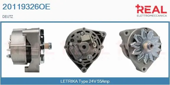 Alternator (20119326OE)