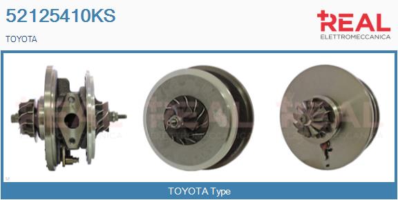 Core assembly, turbocharger (52125410KS)