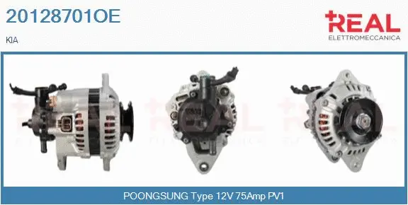 Alternator (20128701OE)