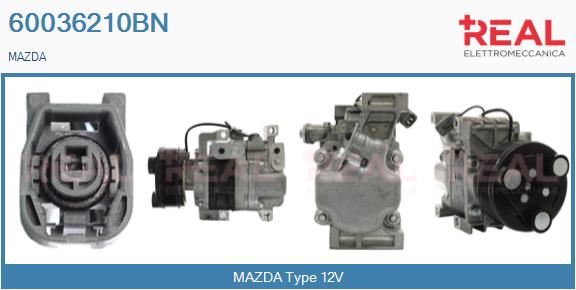 Compressor, air conditioning (60036210BN)