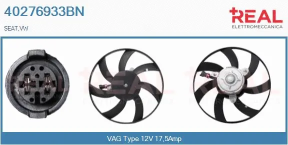 Fan, engine cooling (40276933BN)