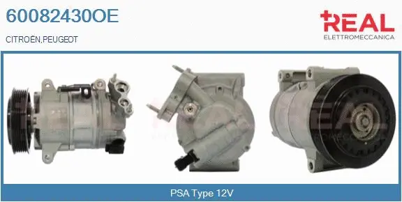 Compressor, air conditioning (60082430OE)
