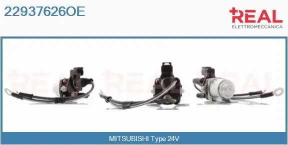 Relay, starter (22937626OE)