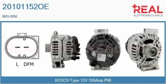 Alternator (20101152OE)