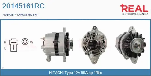 Alternator (20145161RC)