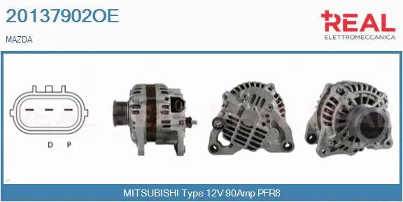 Alternator (20137902OE)