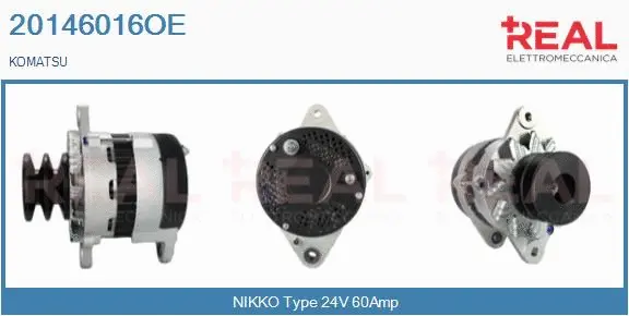 Alternator (20146016OE)