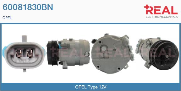 Compressor, air conditioning (60081830BN)