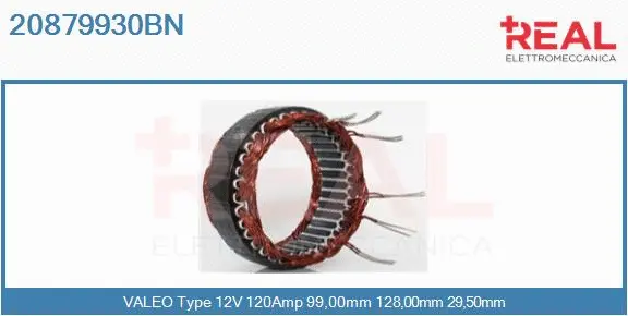 Stator, alternator (20879930BN)