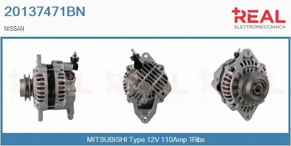 Alternator (20137471BN)